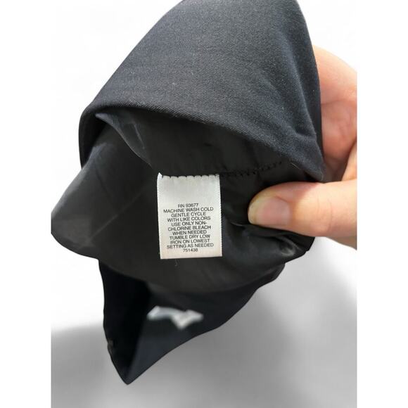 Liz Claiborne Women's Black Pencil Skirt Zipper Lined Straight Professional 14 - Picture 3 of 5